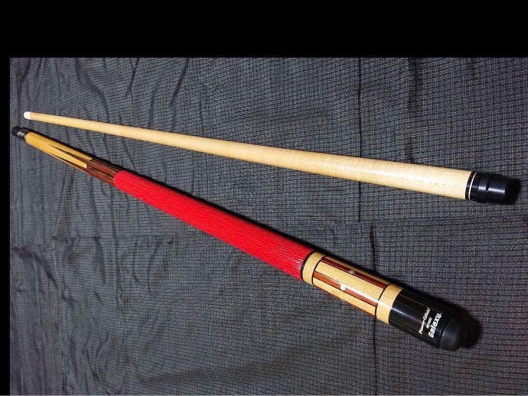 ビリヤードキュー　Power Glide Galaxy 本ハギ+インレイ