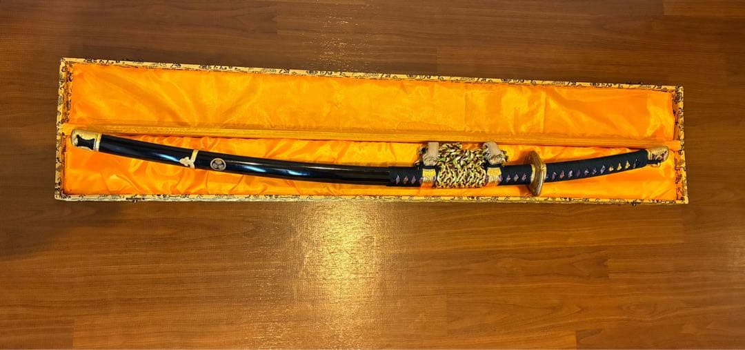 模造刀 日本刀 居合模擬刀　葵紋