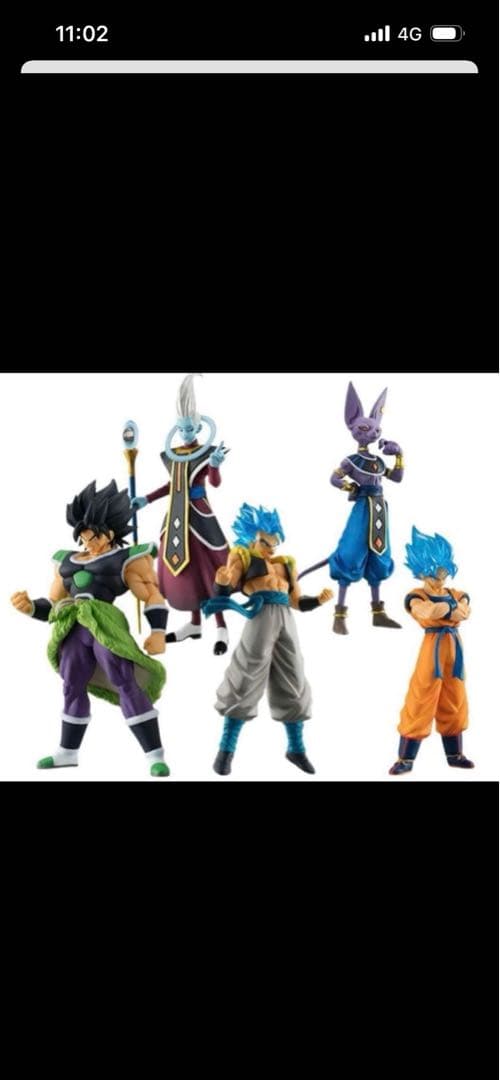 HGシリーズ 映画 ドラゴンボール超 01 02全10種　　コンプ