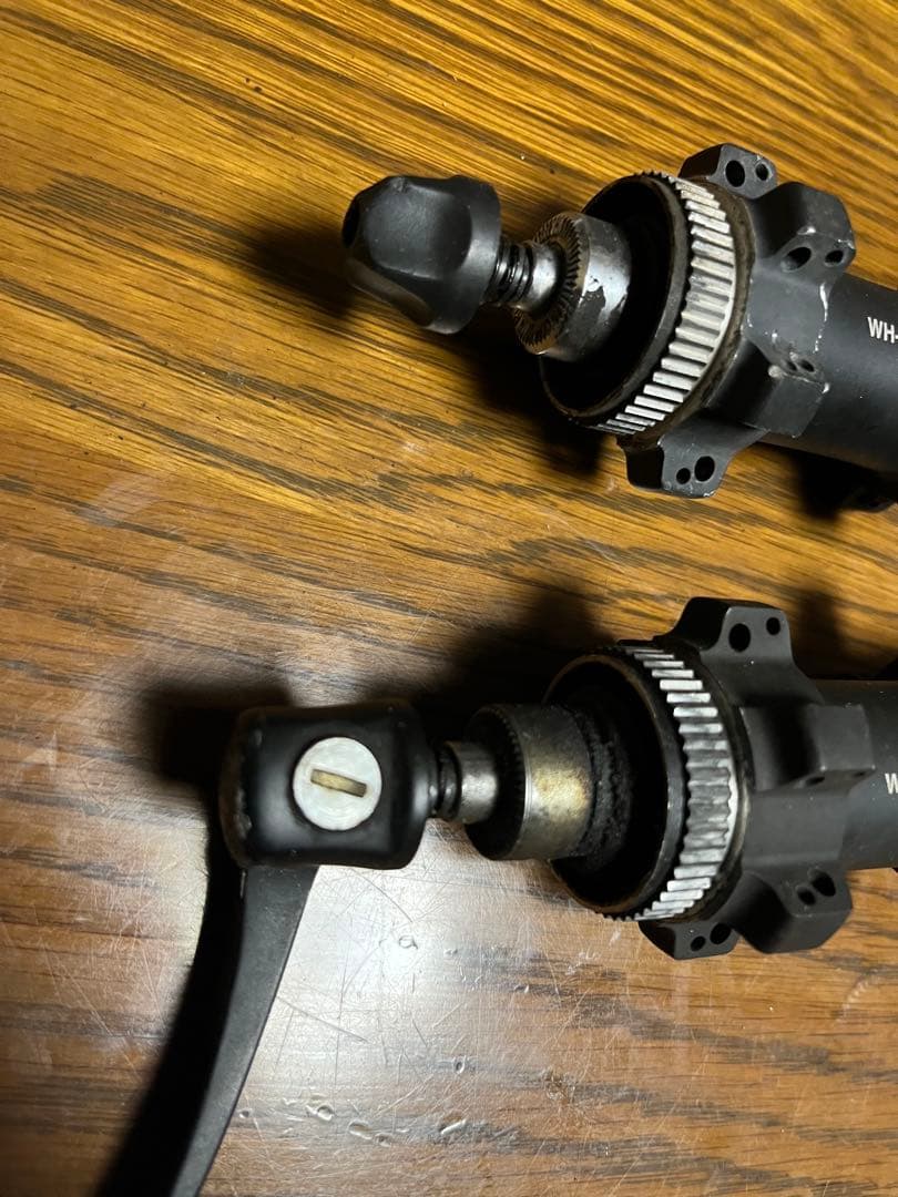 SHIMANO DEORE XT WH-M775 DISC ハブセット