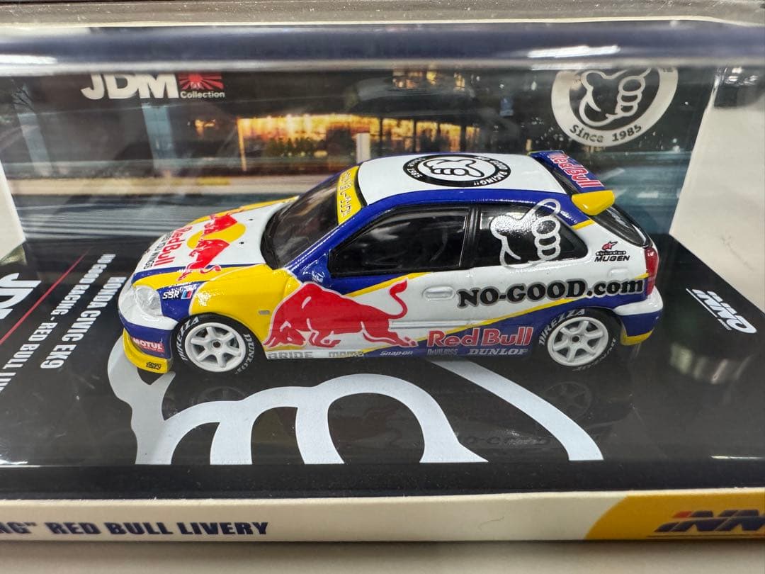EK9 NO GOOD RACING RED BULL 1/64 環状族