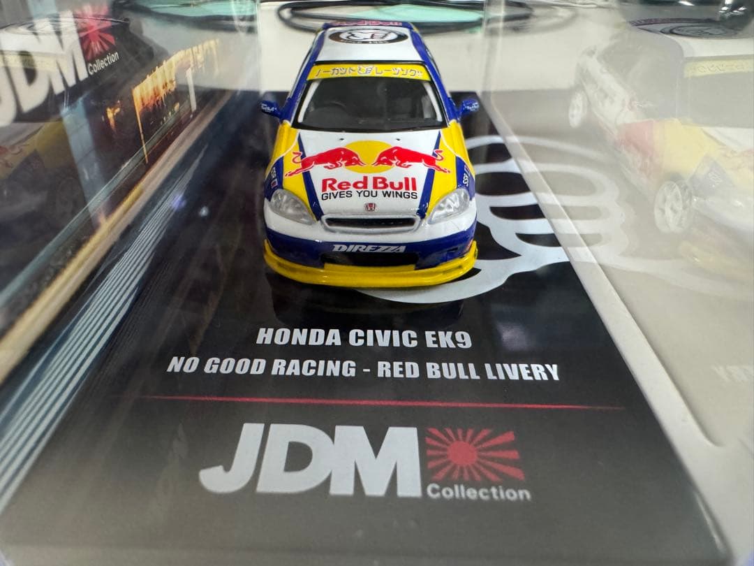 EK9 NO GOOD RACING RED BULL 1/64 環状族