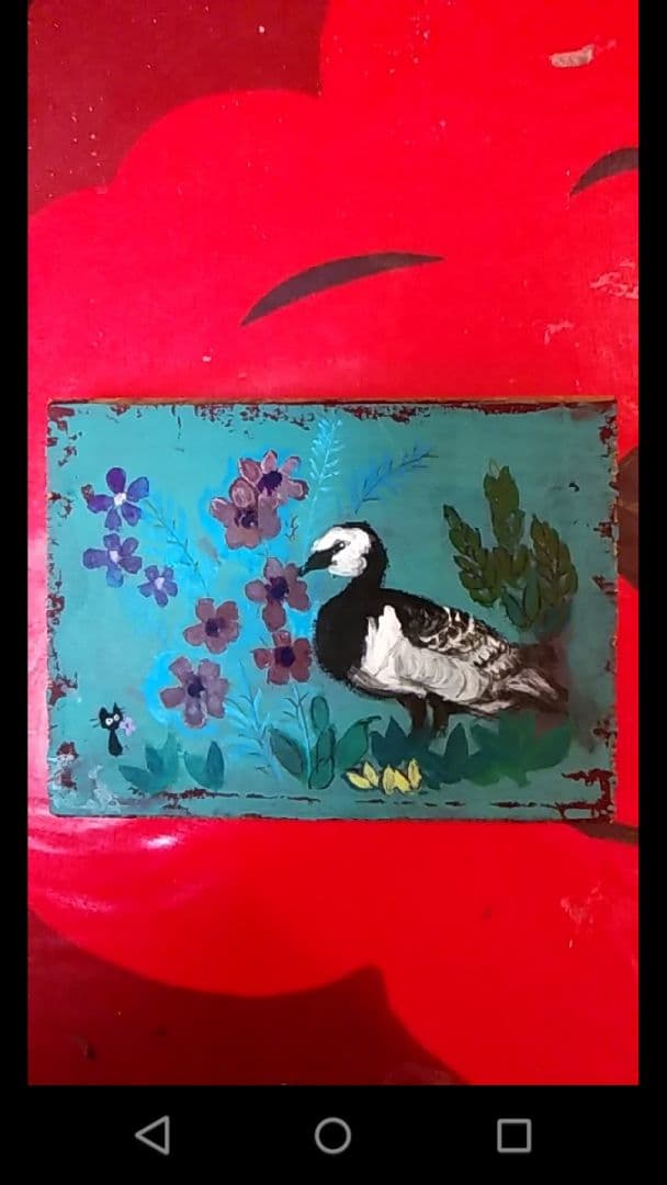 猫の絵　『いい匂い』シリーズ