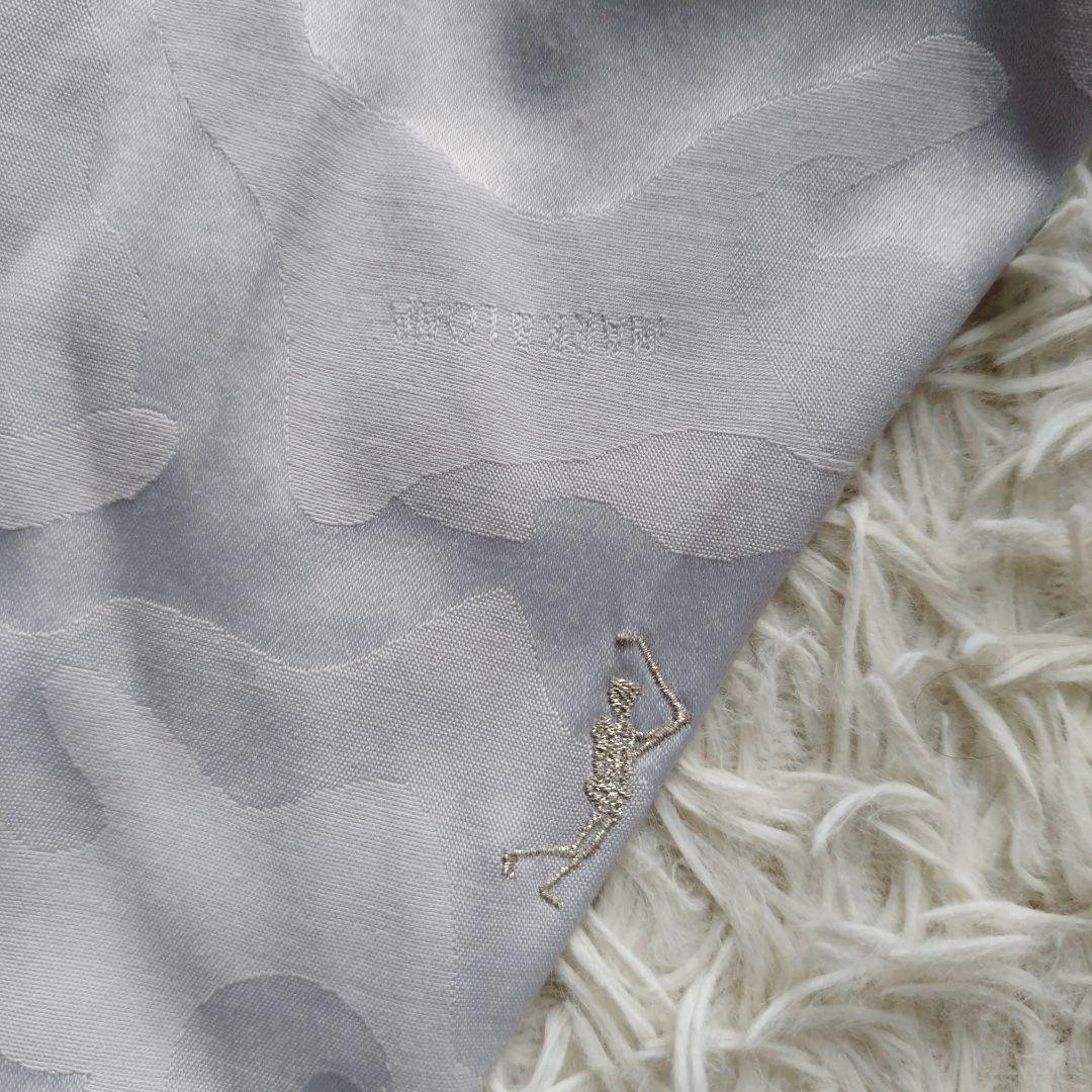 美品✨マークアンドロナ ストレッチパンツ スカル 迷彩 グレー M ゴルフウェア