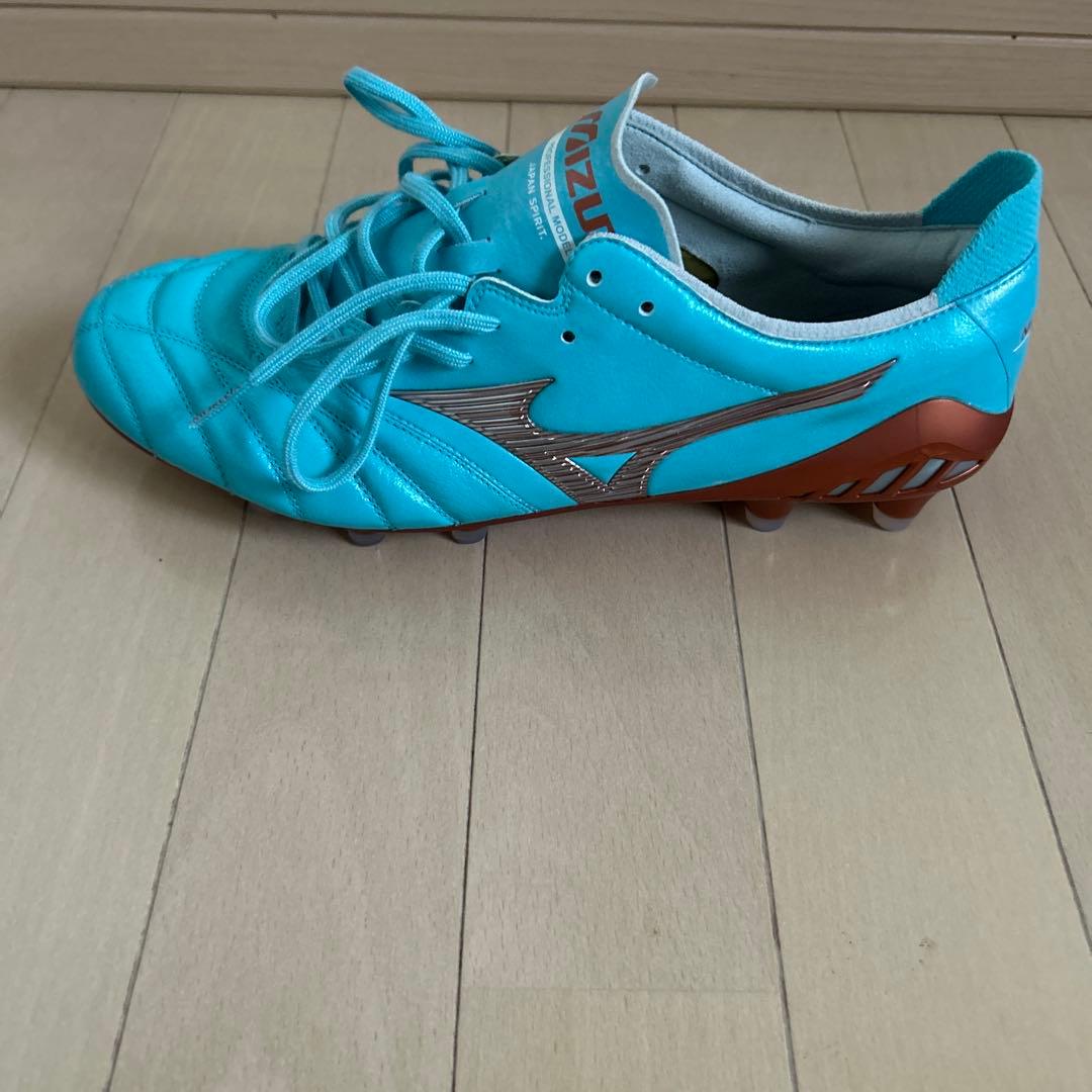 Mizuno 水色 スパイクシューズ 日本製