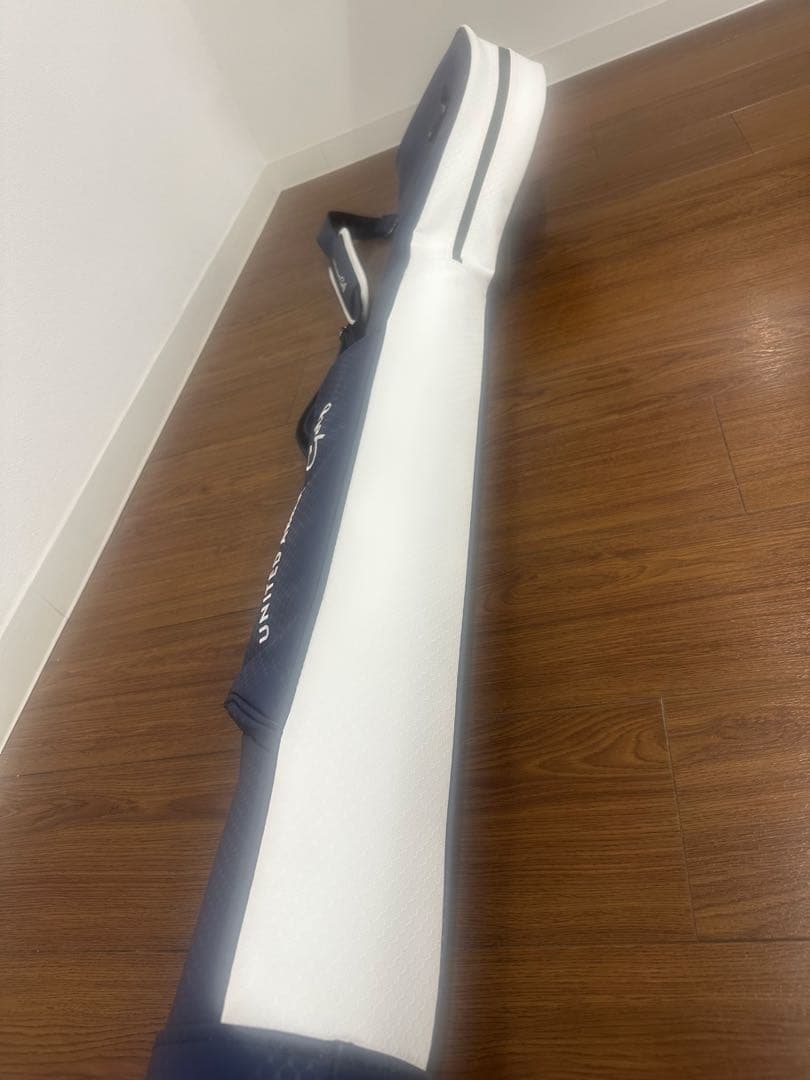 ほぼ未使用 ユナイテッドアローズゴルフ ウロコ レンジバッグ ネイビー／ホワイト