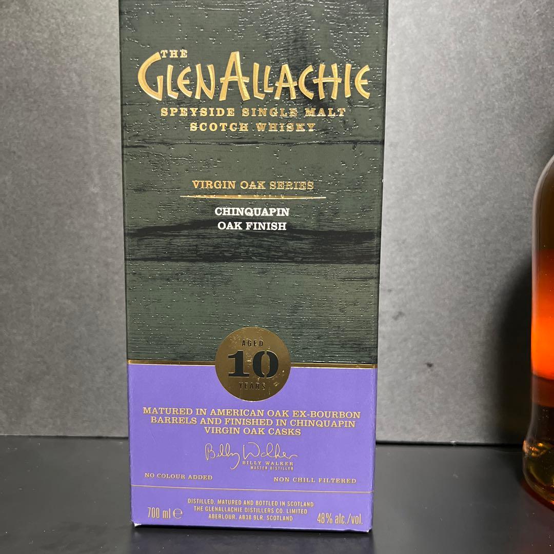 グレンアラヒー10年　チンカピンバージンオーク