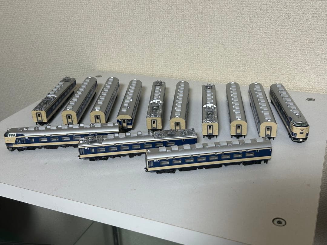 KATO 583系13両フル編成 ※多少擦り傷有り
