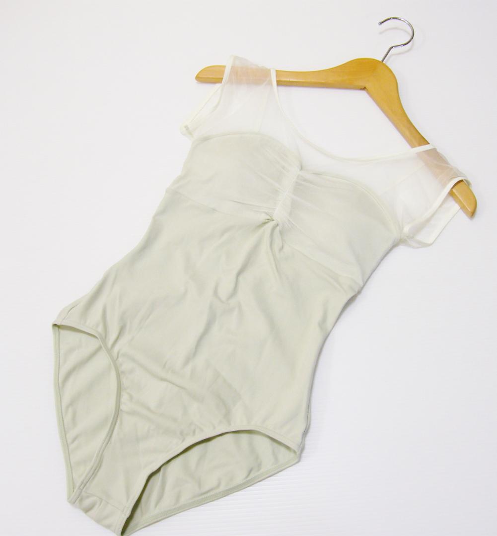 未使用 Chacott BALLET チャコット 袖付きレオタード