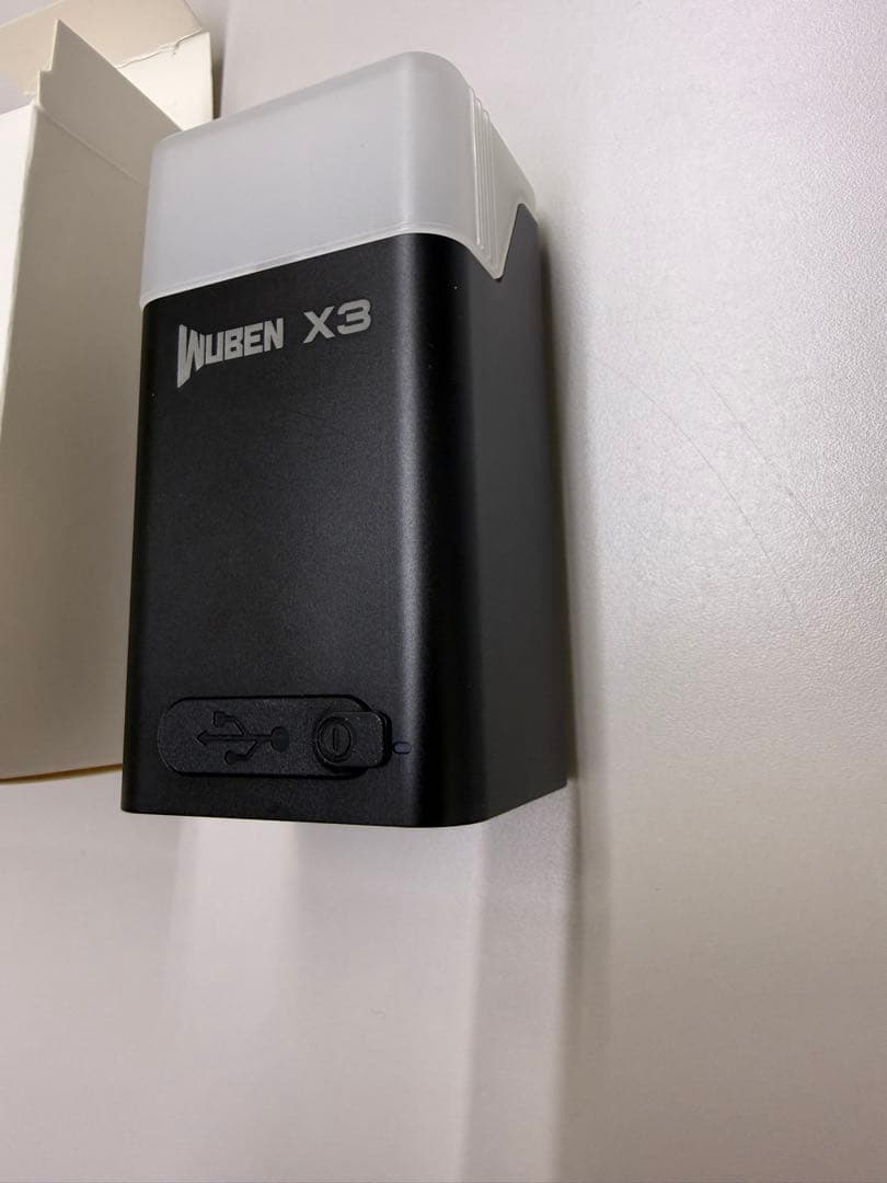 【ショールーム展示品美品】WUBEN品番【X3】フラッシュライト充電ボックス付