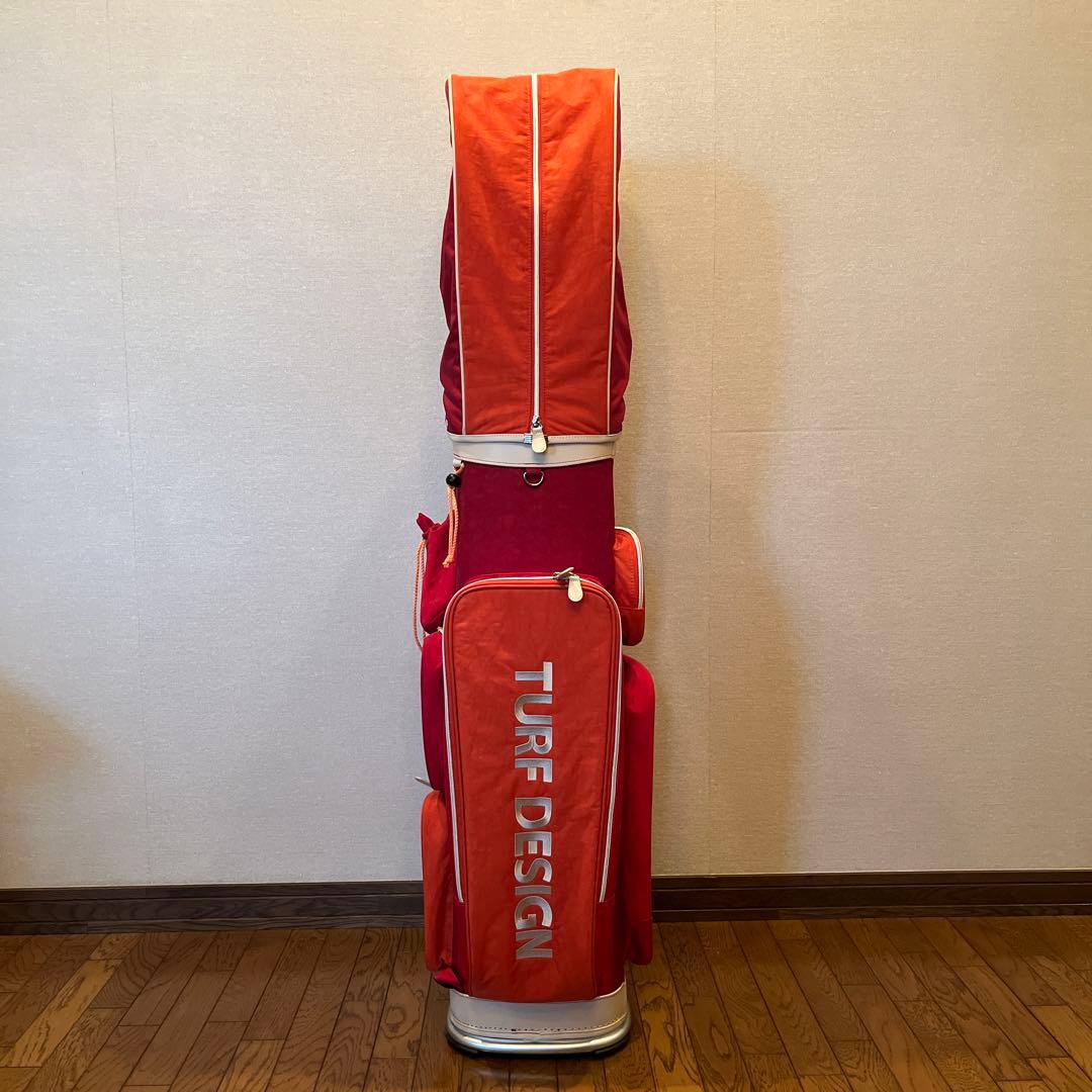 さとっち　TURF DESIGN キャディバッグ