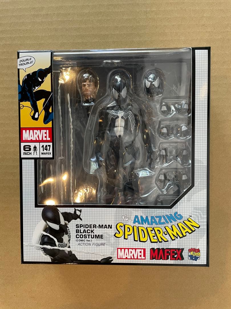 アメコミ MAFEX No.147 SPIDER-MAN BLACK COSTUME