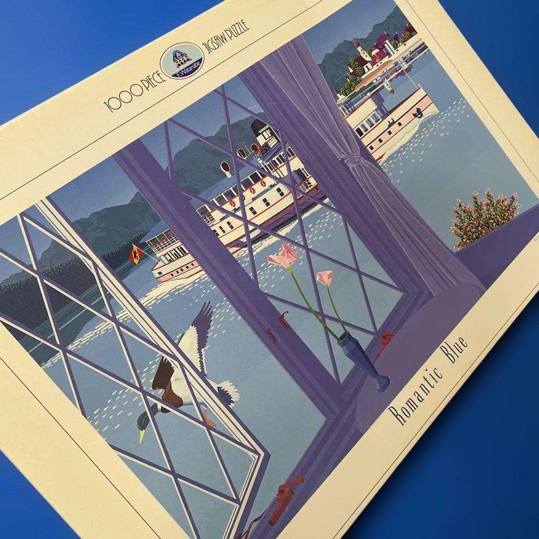 ボン　ジグソーパズル　渡辺浮美生　ロマンティックブルー　1000P