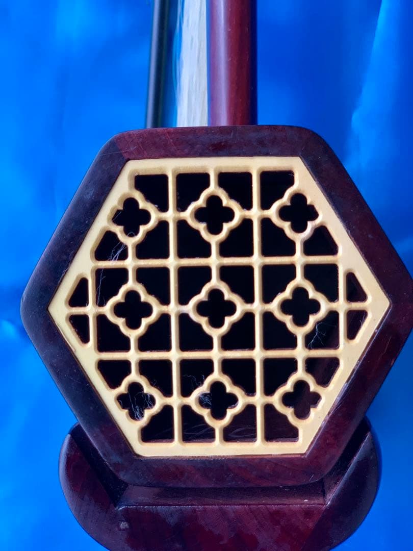 ★新品★ 紫檀二胡・国際二胡製作大師万菊根氏作品