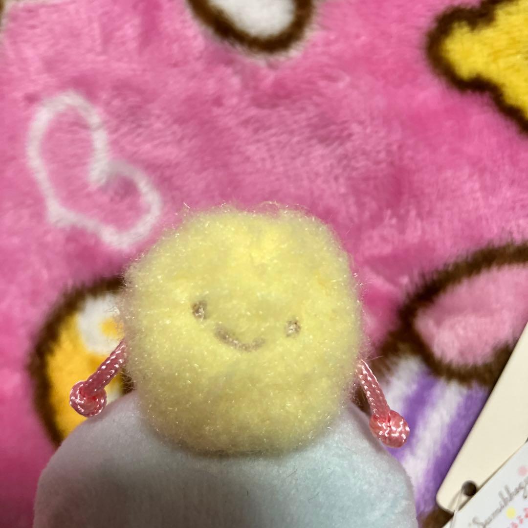 すみっコぐらし ベビー ガラガラてのりぬいぐるみ たぴおか　新品
