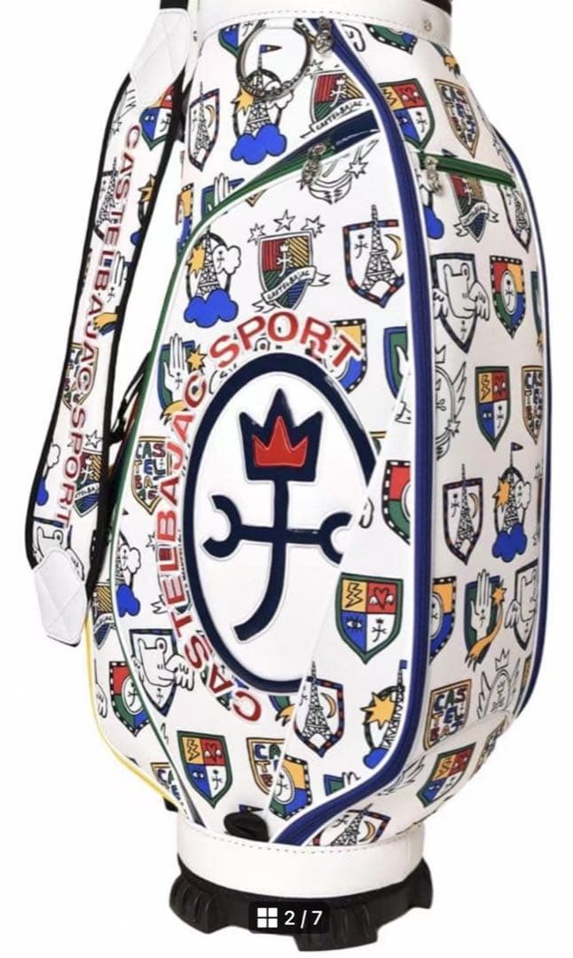 [カステルバジャック] キャディバッグ メンズ ゴルフ 7234381301