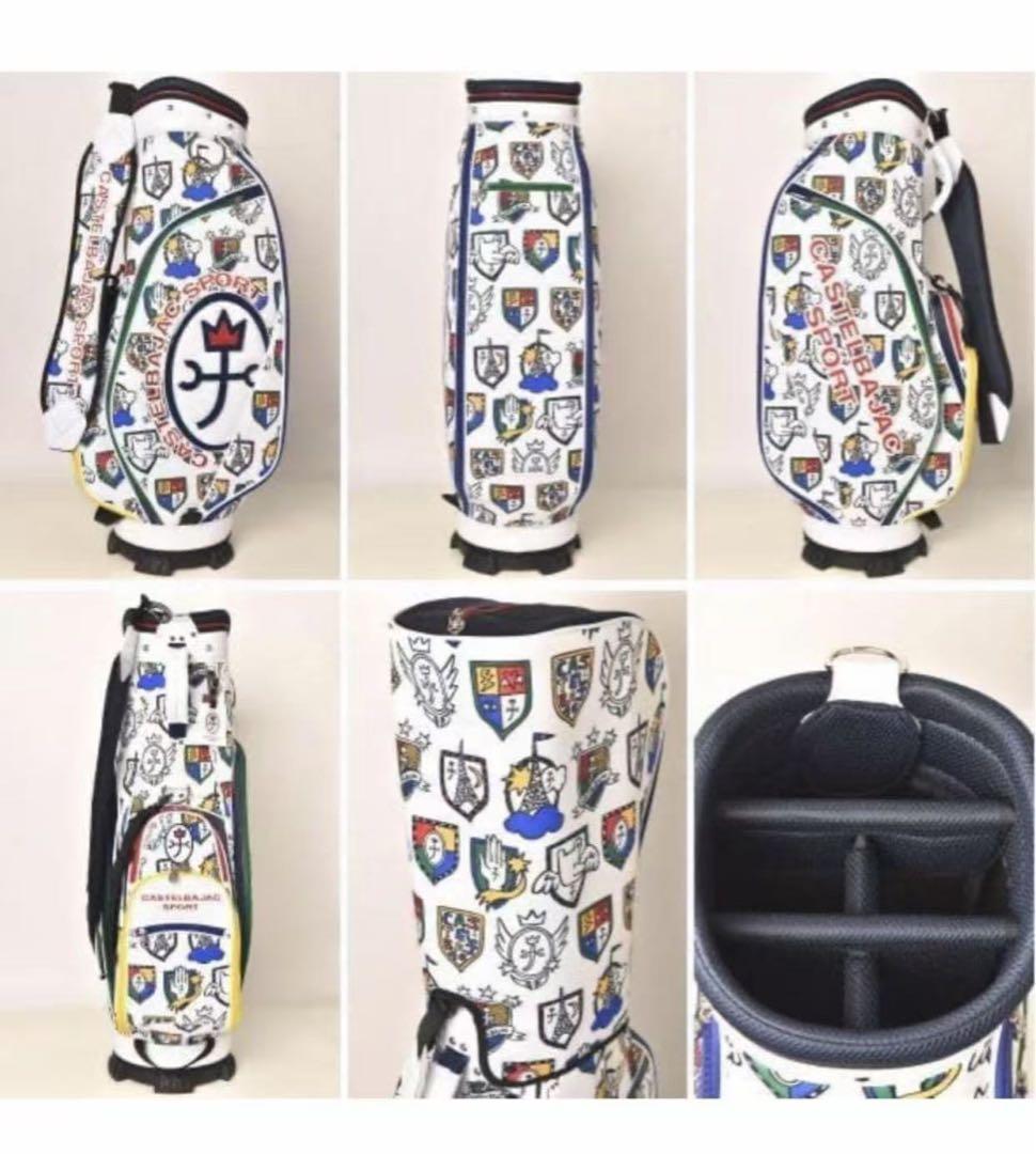 [カステルバジャック] キャディバッグ メンズ ゴルフ 7234381301