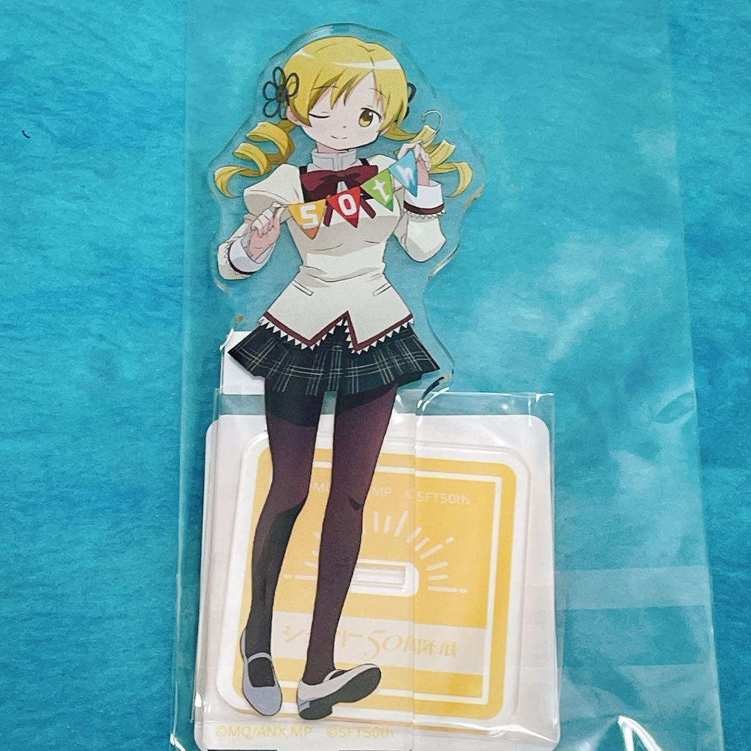 ②シャフト50周年展　魔法少女まどか☆マギカ 4名 描きおろし アクリルスタンド