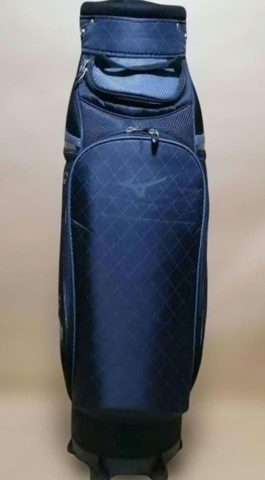 MIZUNO 軽量 キャディバッグ 黒 ゴルフバッグ