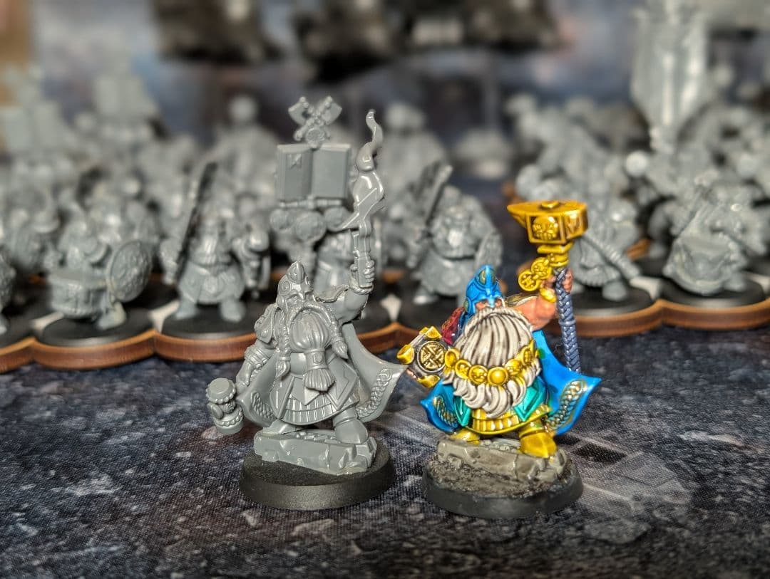 Warhammer AoS/TOW ほぼ未塗装ドワーフアーミーセット