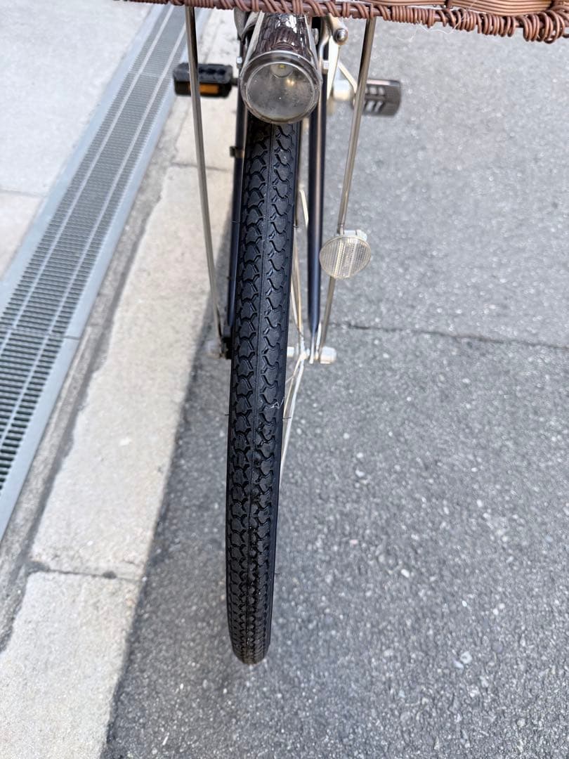 大阪府　Panasonic 電動アシスト自転車 ネイビー　26インチ