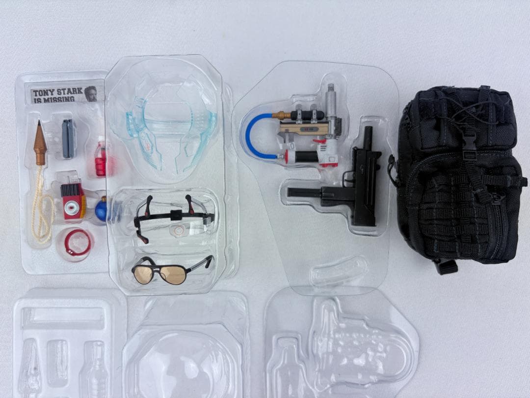 ホットトイズ　アイアンマン3 トニースターク　マンダリン邸襲撃版