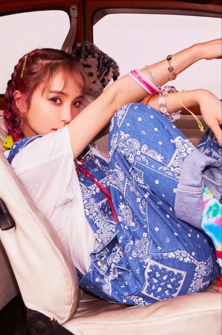 ROY roy reflect overjoy 総柄オーバーオール S LiSA