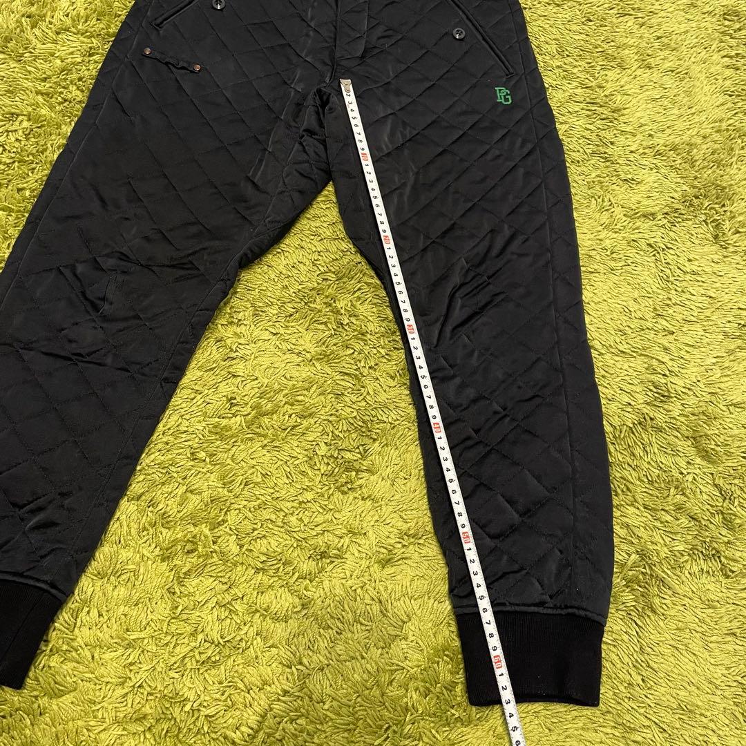 PEARLEY GATES キルティング中綿 ジョガーパンツ ネイビー サイズ1