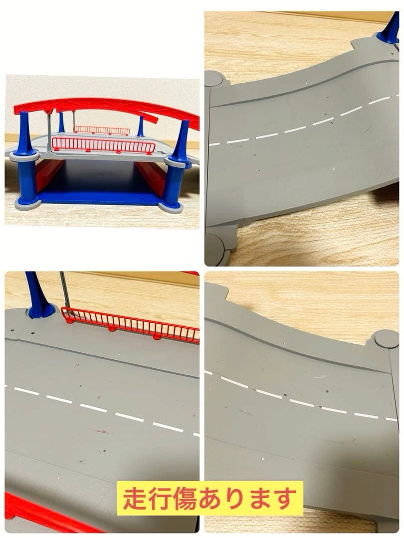 siku ボーネルンド　駐車場　消防署　ガソリンスタンド　橋　パーキングタワー