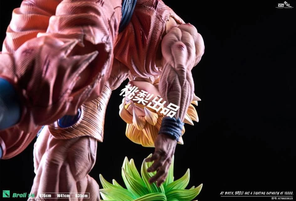 新品未開封『ドラコンボール』 超サイヤ人　ブロリー　ガレージキット スタチュー