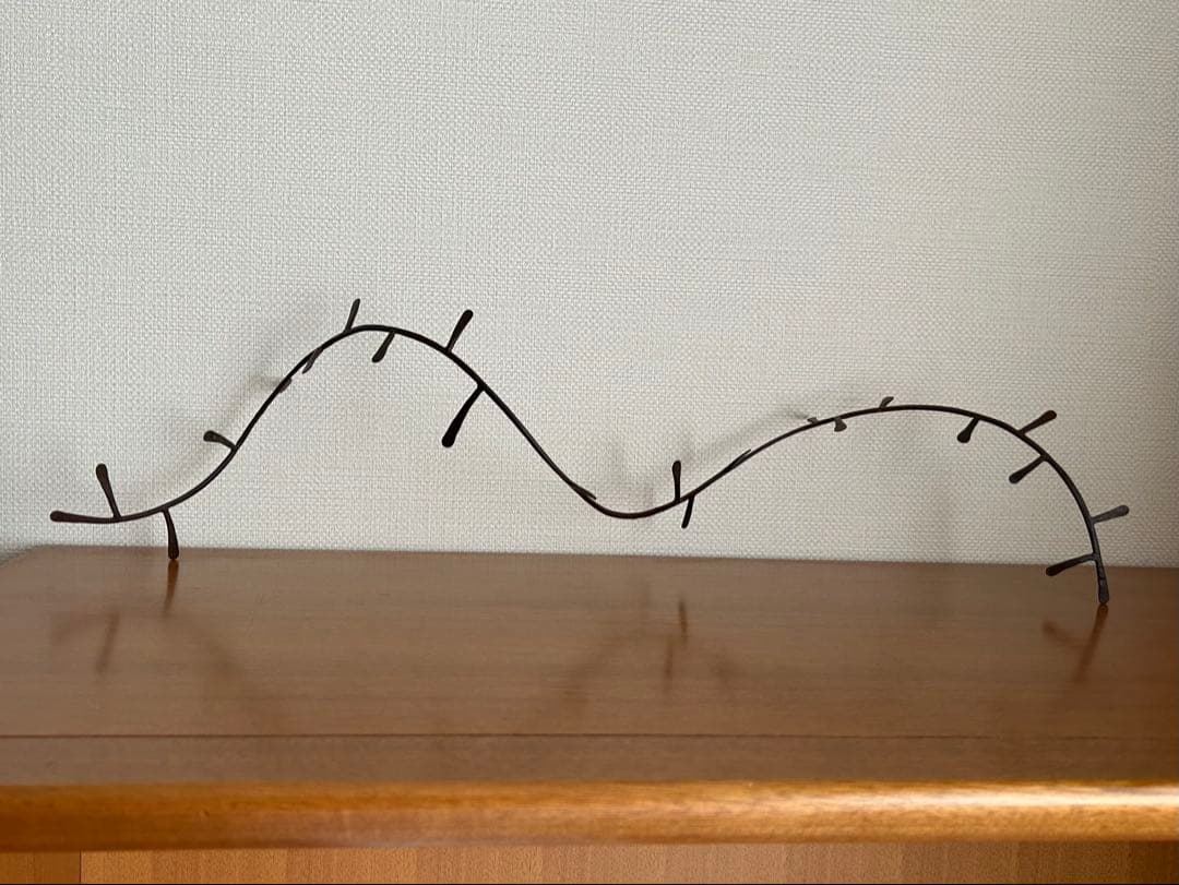 鉄　オブジェ　壁掛け　壁掛けアート