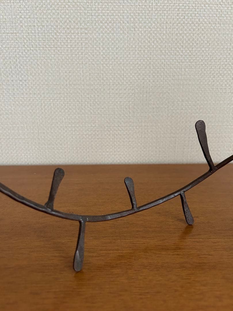 鉄　オブジェ　壁掛け　壁掛けアート
