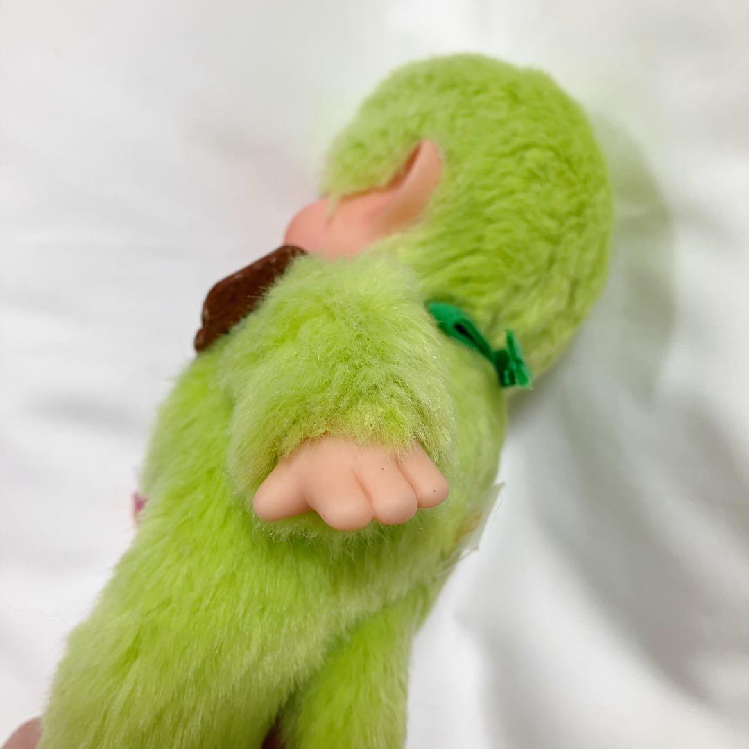 モンチッチ 抹茶 お茶 green tea Sサイズ ぬいぐるみ 男の子