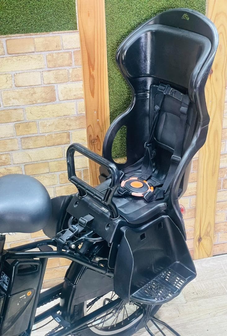 マットブラック 王様 ギュットアニーズ子供乗せ電動アシスト自転車 H3388