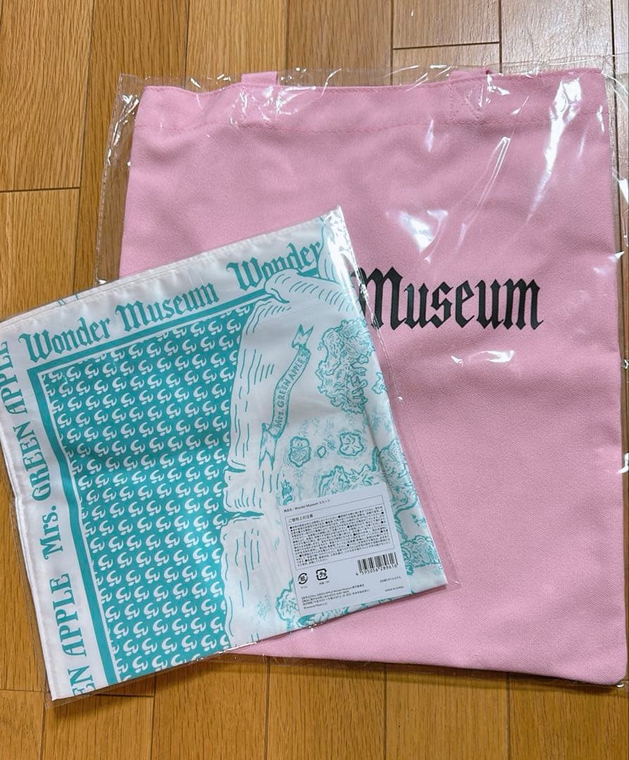 ミセスグリーンアップル WM福岡限定トートバッグピンク＆スカーフ