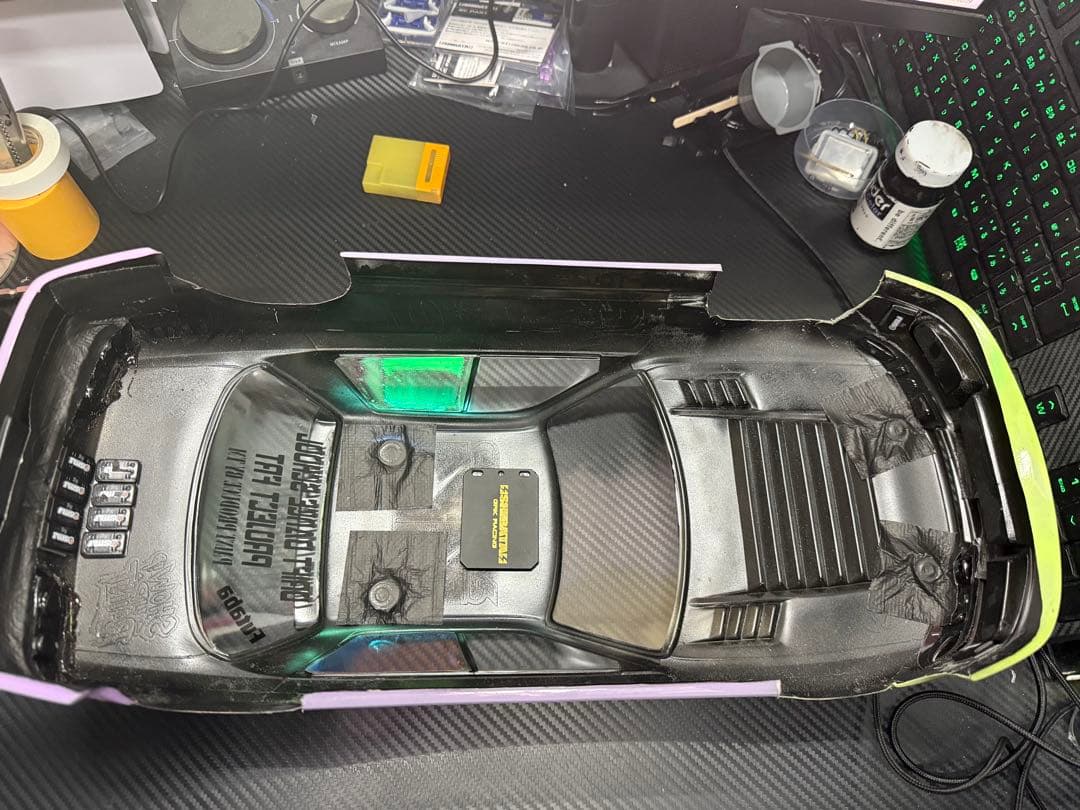 最終価格改定PANDRA RCあ〜ぼ〜ムーンR32ベースオリジナルボディー