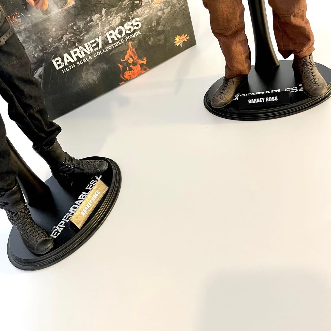 最終価格2体セット ホットトイズ エクスペンダブルズ バーニーロス1/6