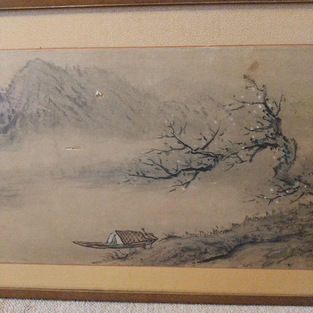 横額 古画 日本画 (掛け軸 古文書 書画)