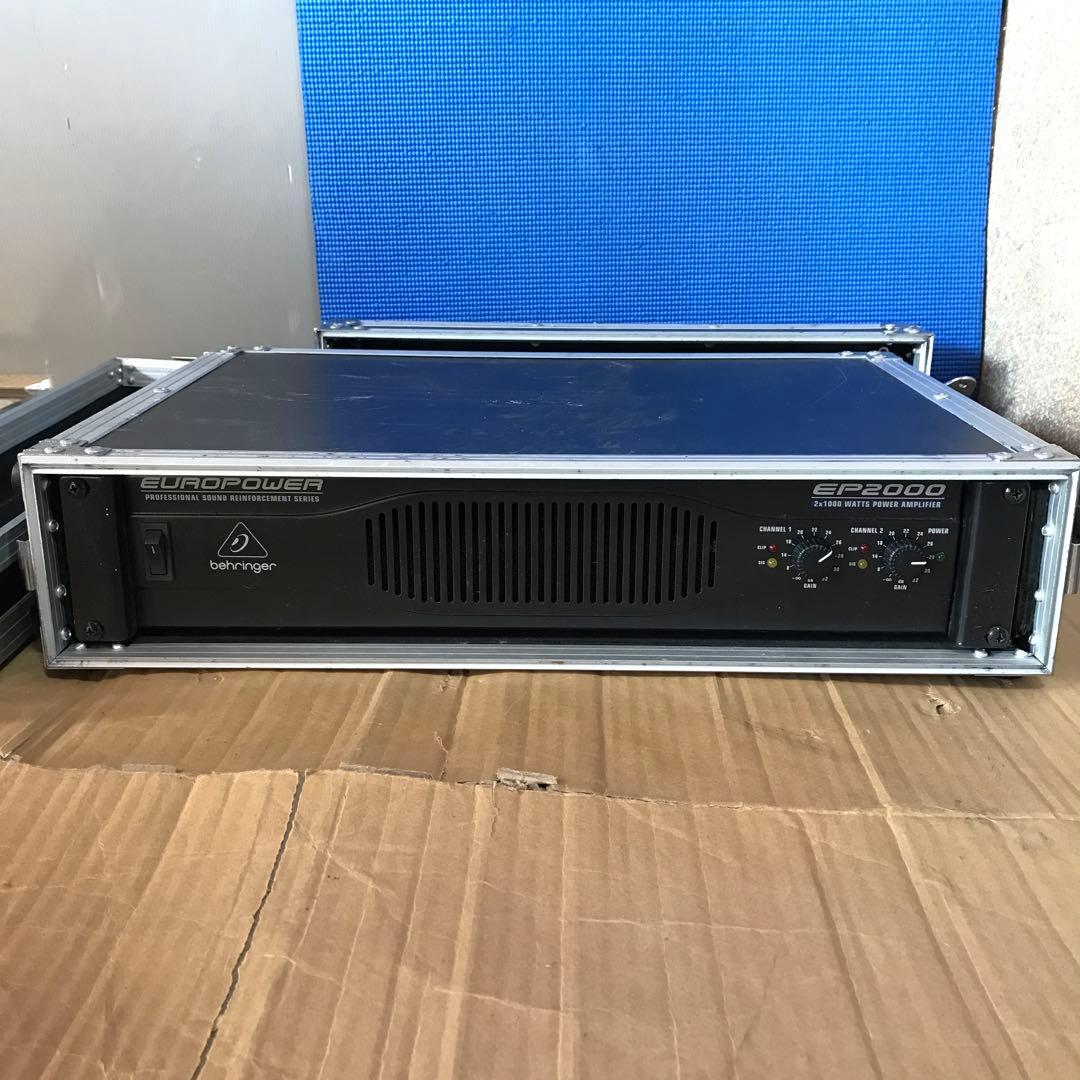 BEHRINGER EP1500 パワーアンプ ベリンガー　ジャンク
