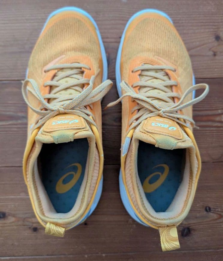 ASICS グライドノヴァff2 タイガーイエロー×ホワイト 25.0