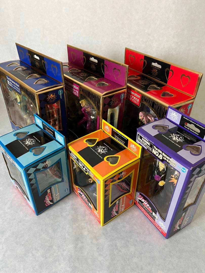 ジョジョの奇妙な冒険 第5部 コトブキヤ　フルコンプ　ディアボロ　6体セット