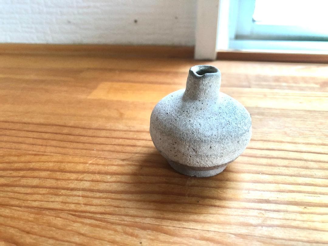 【タイ・骨董】宋胡録（スンコロク）白釉 小壺（1301年~1600年）