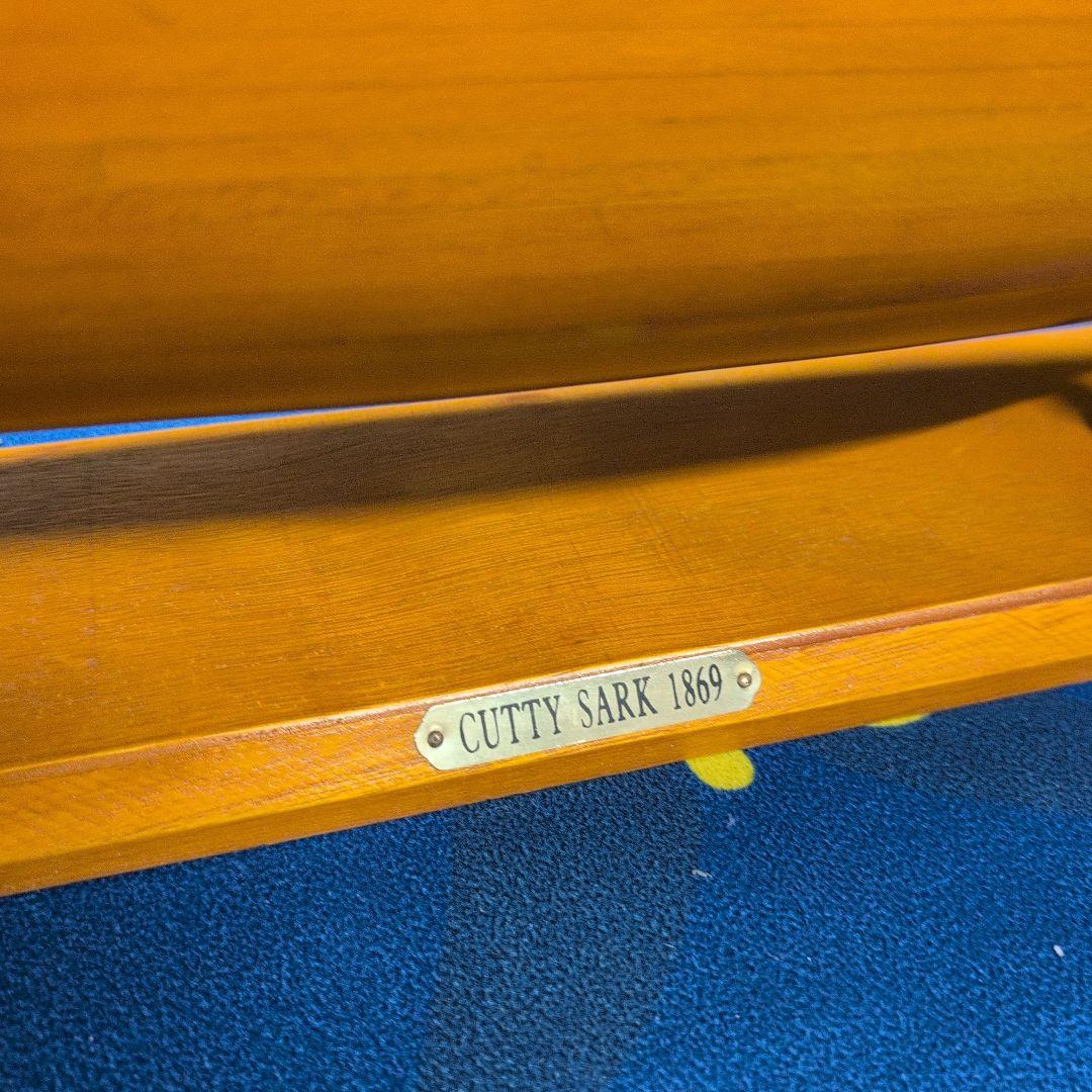 木製帆船模型 CUTTY SARK スタンド付き