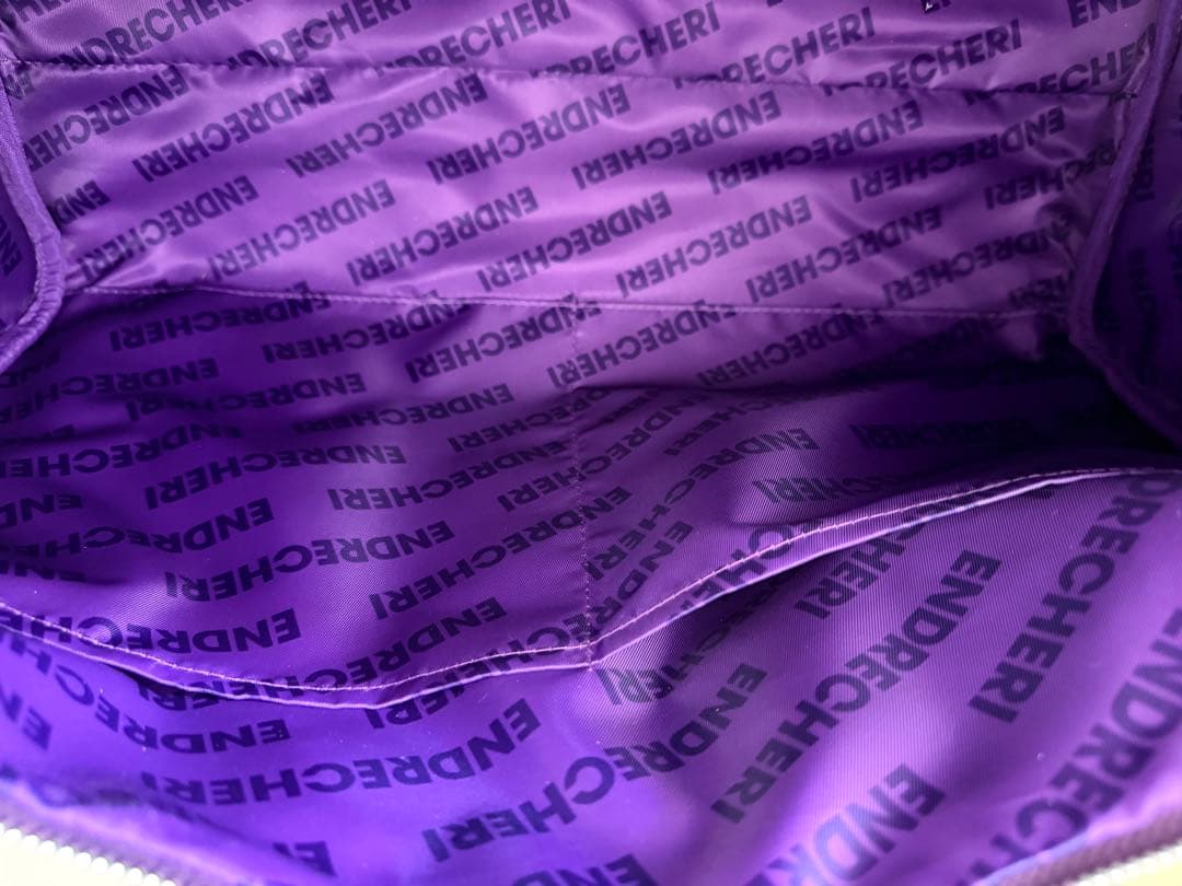 ENDRECHERI ボストンバッグ　ショルダーストラップ付き