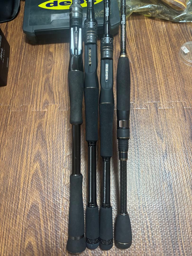 バス釣り引退セット　ロッドセット