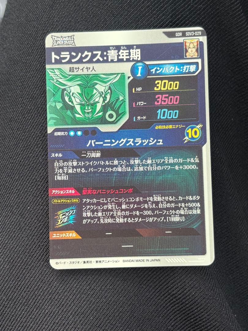 SDV3-029 トランクス青年期　②