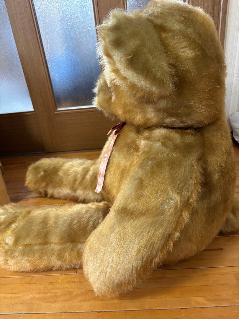 No.17 ぬいぐるみ　大きい茶色のクマのぬいぐるみ