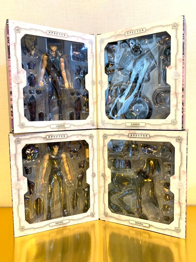 新品未開封　聖闘士聖衣神話　冥王ハーデス十二宮編　アテナの聖闘士　冥衣セット