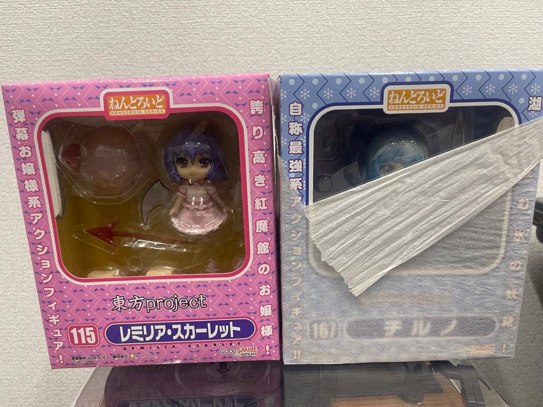 未開封！ねんどろいど東方Project4体セット！