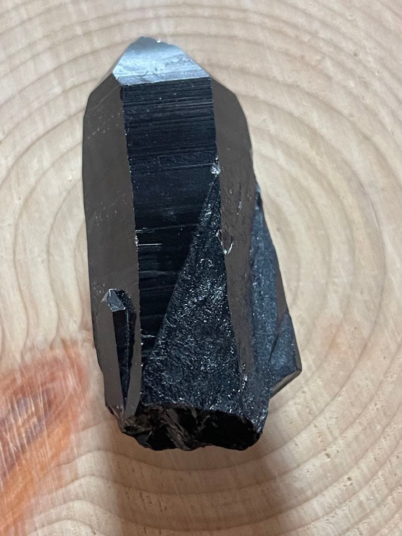 証明書付き　チベット　シャングリラ産　天然モリオン　ポイント　御守り　魔除けに！